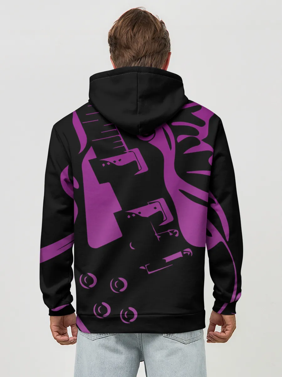 Худи мужской база хлопок / Deep Purple