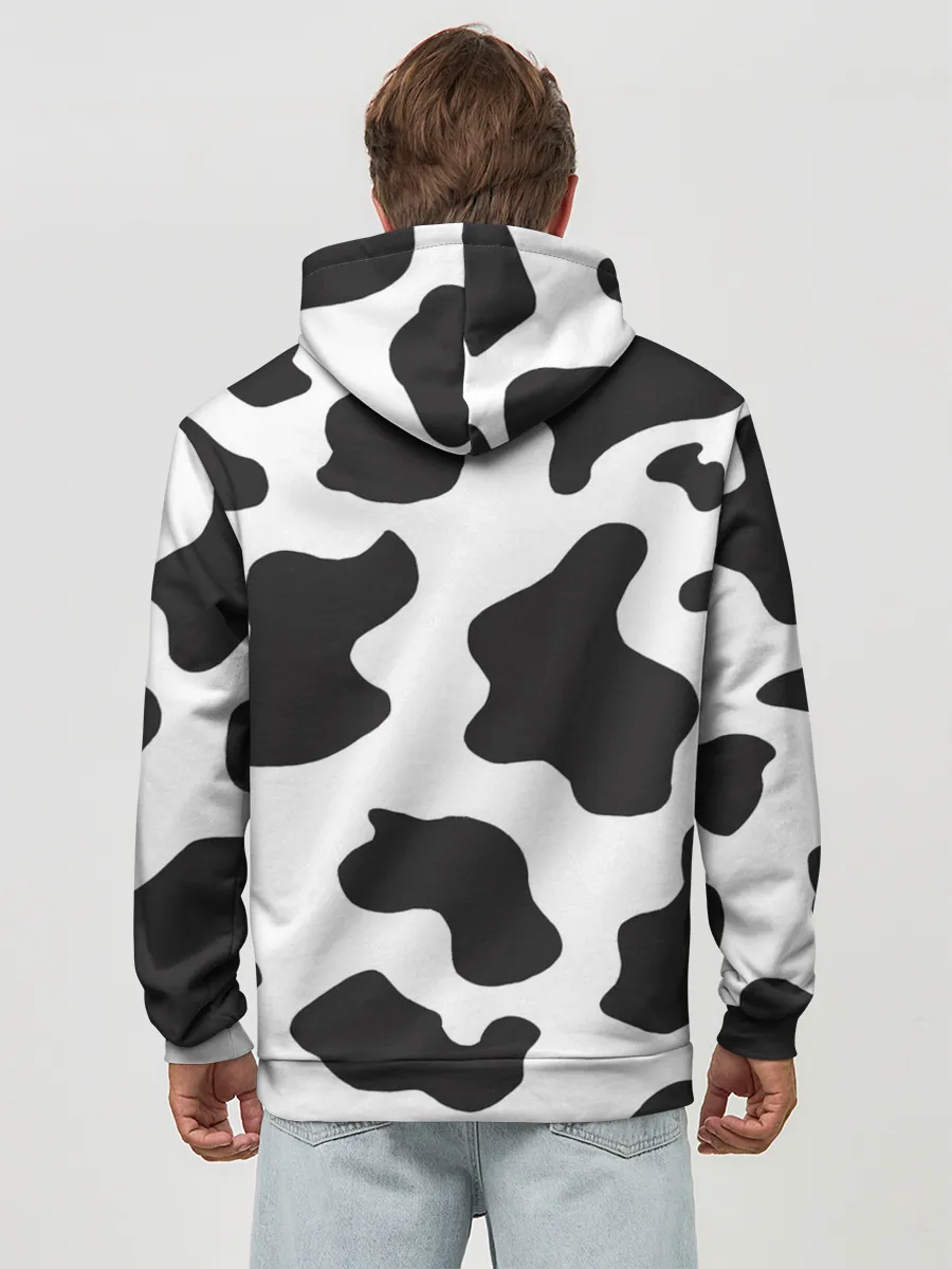 Худи мужской база хлопок / COW PRINT