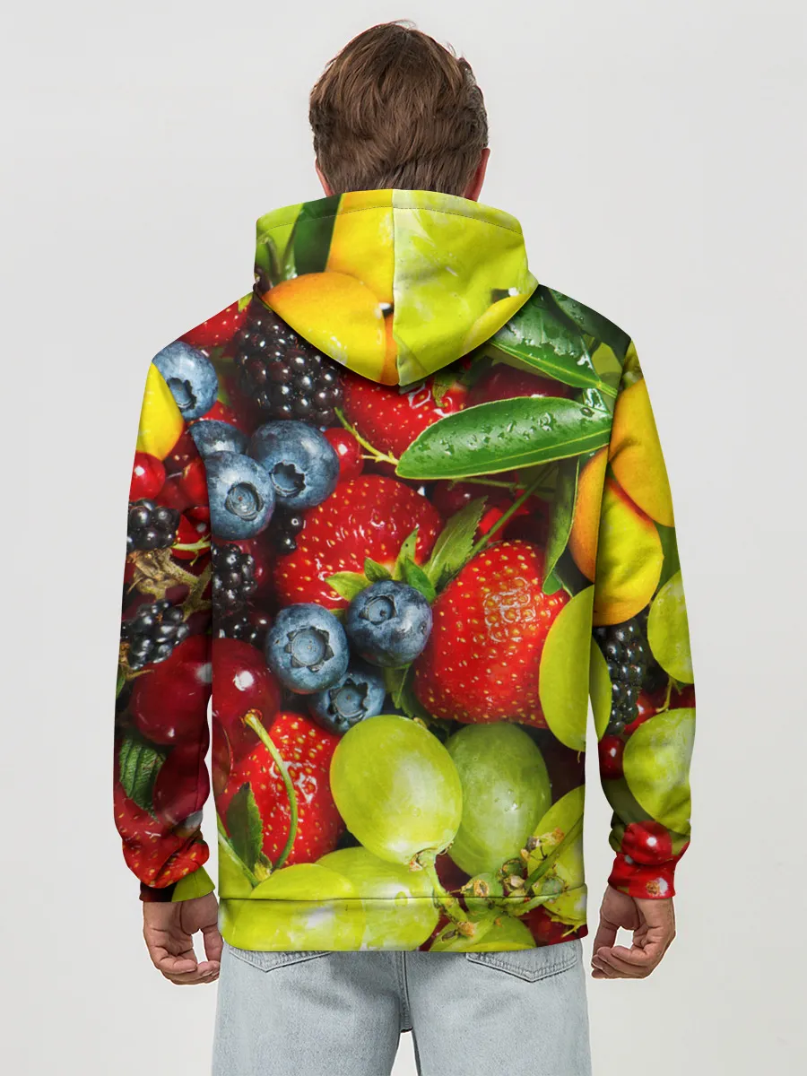 Худи мужской база хлопок / Фруктовый рай