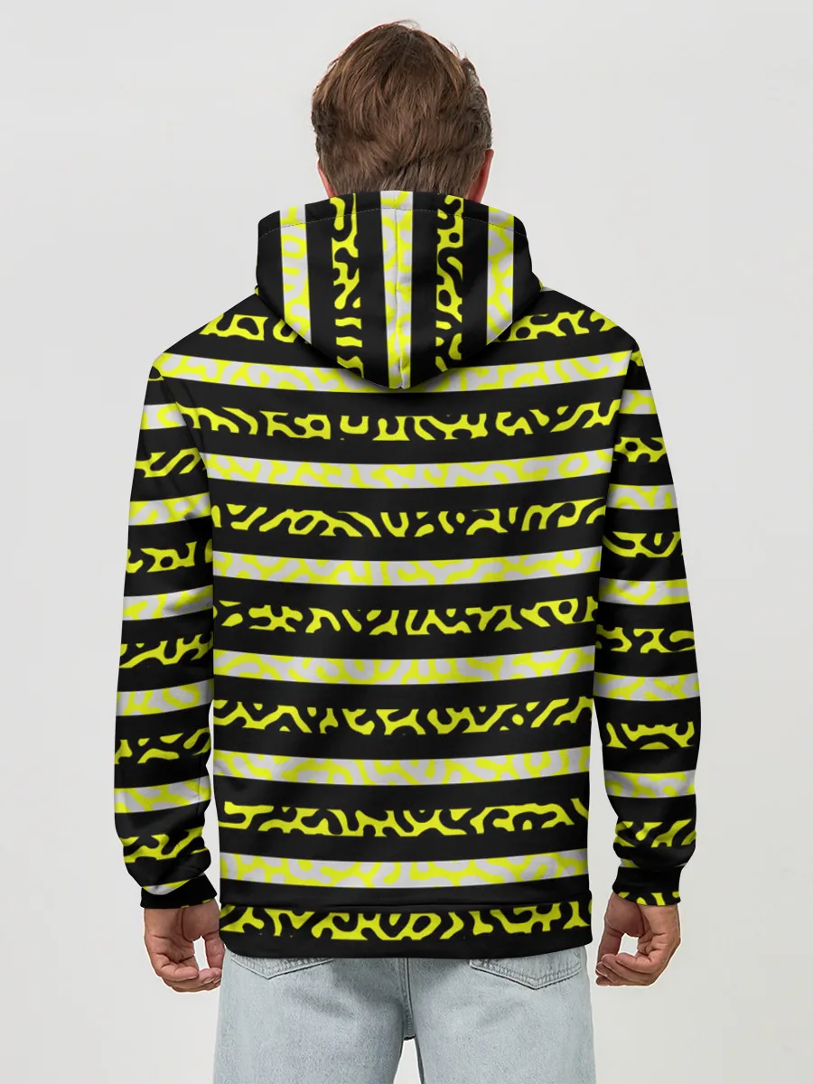 Худи мужской база хлопок / Пчела