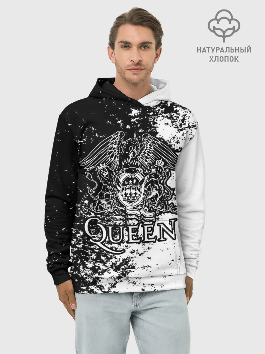 Худи мужской база хлопок / Queen
