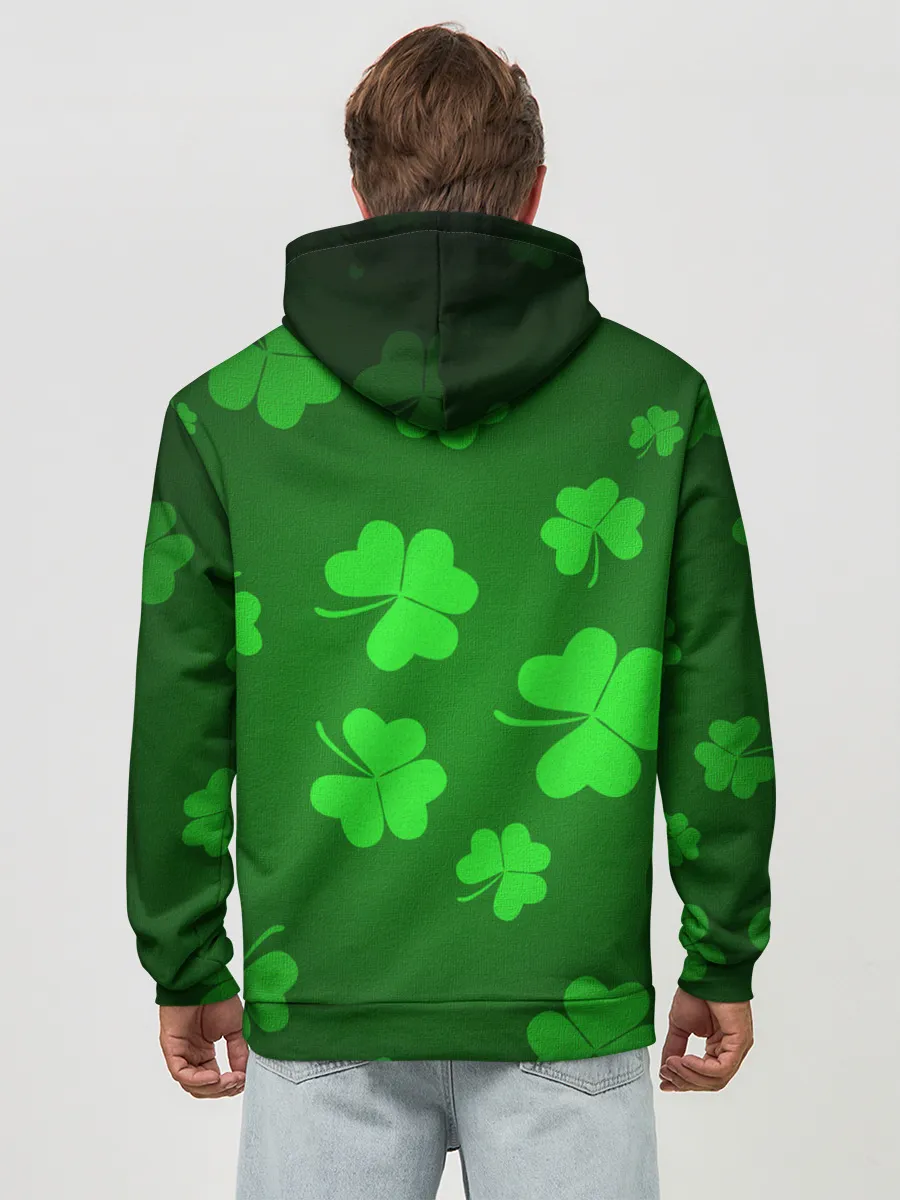 Худи мужской база хлопок / Клевер