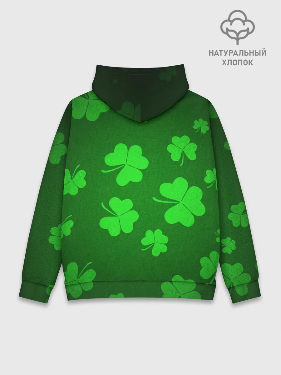 Худи мужской база хлопок / Клевер
