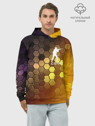 Худи мужской база хлопок / CS GO | КС ГО