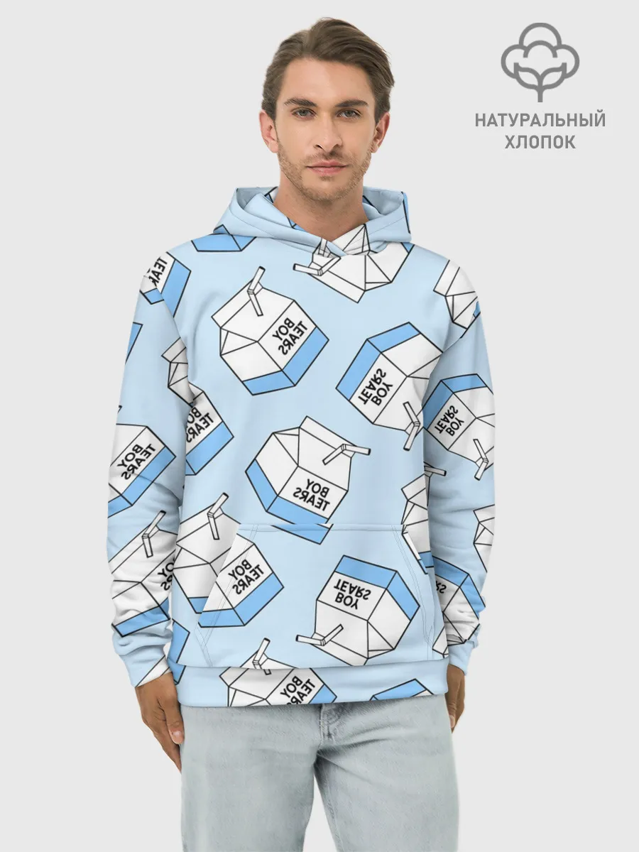 Худи мужской база хлопок / СЛЕЗЫ МАЛЬЧИКОВ