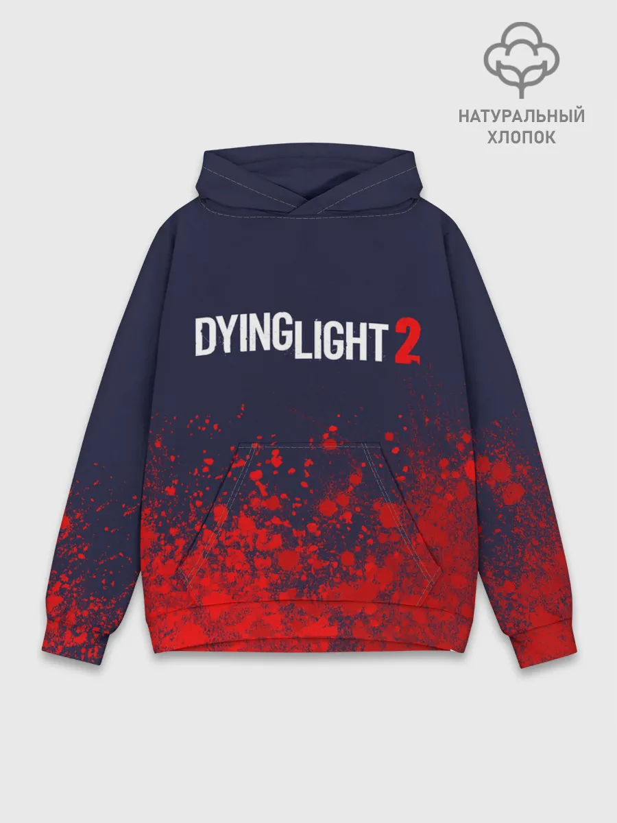 Худи мужской база хлопок / DYING LIGHT 2 / ДАИНГ ЛАЙТ