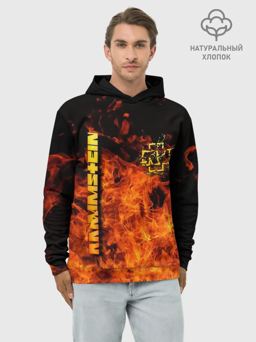 Худи мужской база хлопок / RAMMSTEIN