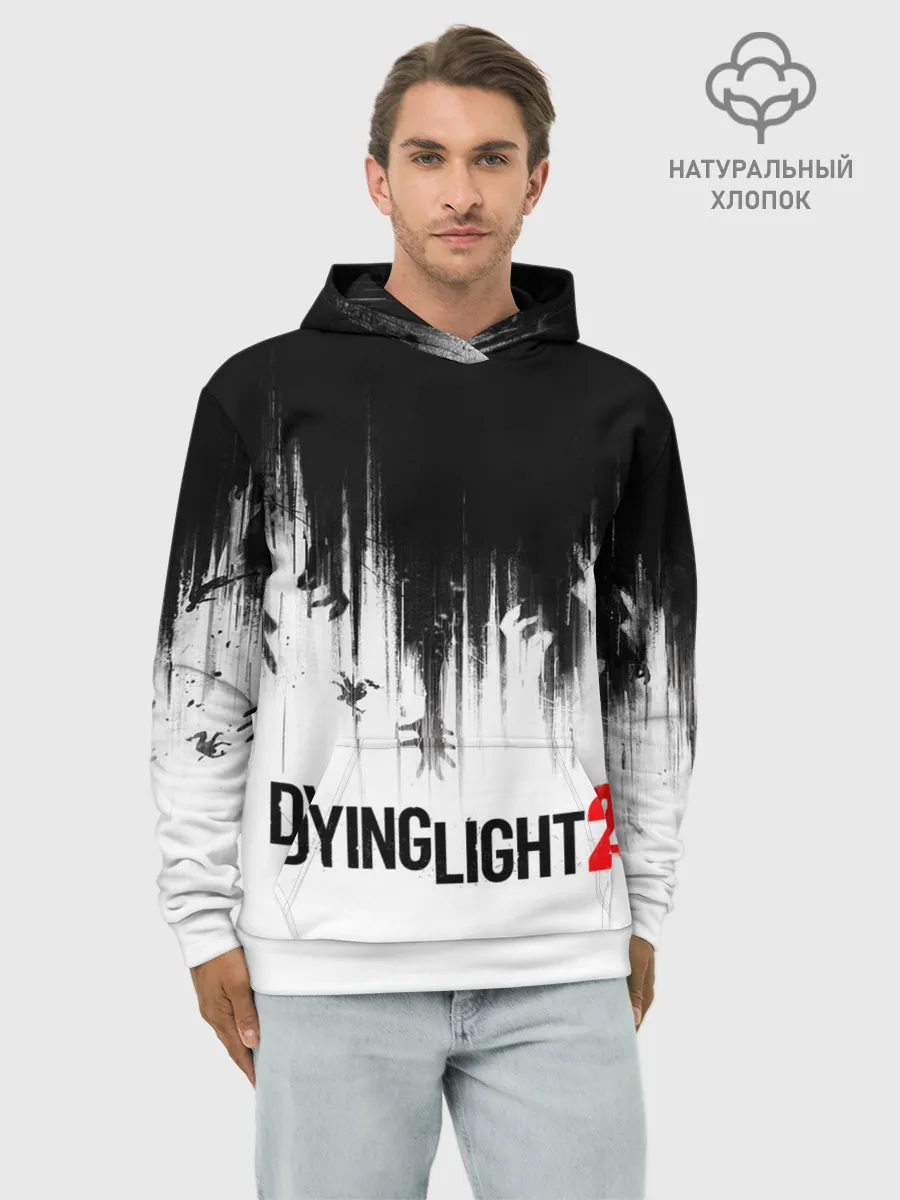 Худи мужской база хлопок / Dying Light 2