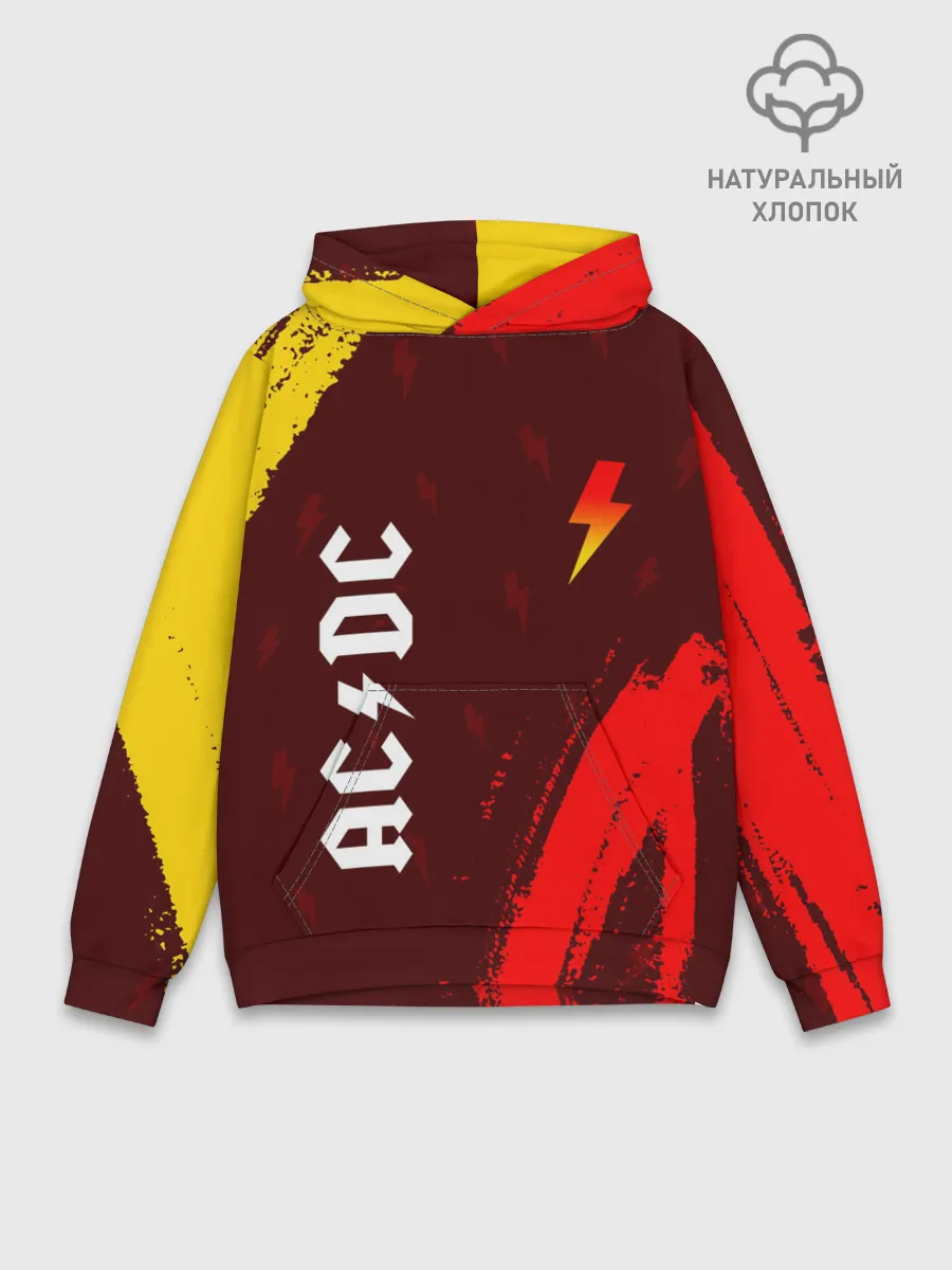 Худи мужской база хлопок / AC DС