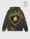 Худи мужской база хлопок / Lamborghini