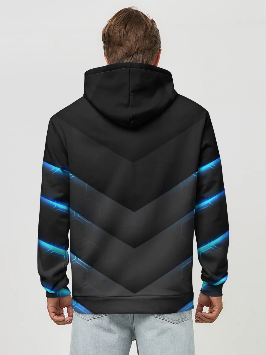 Худи мужской база хлопок / Lamborghini