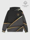 Худи мужской база хлопок / Lamborghini