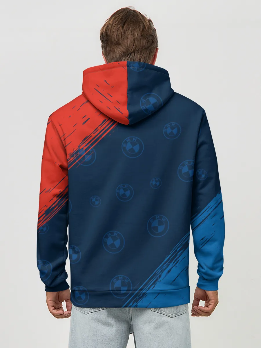 Худи мужской база хлопок / BMW / БМВ