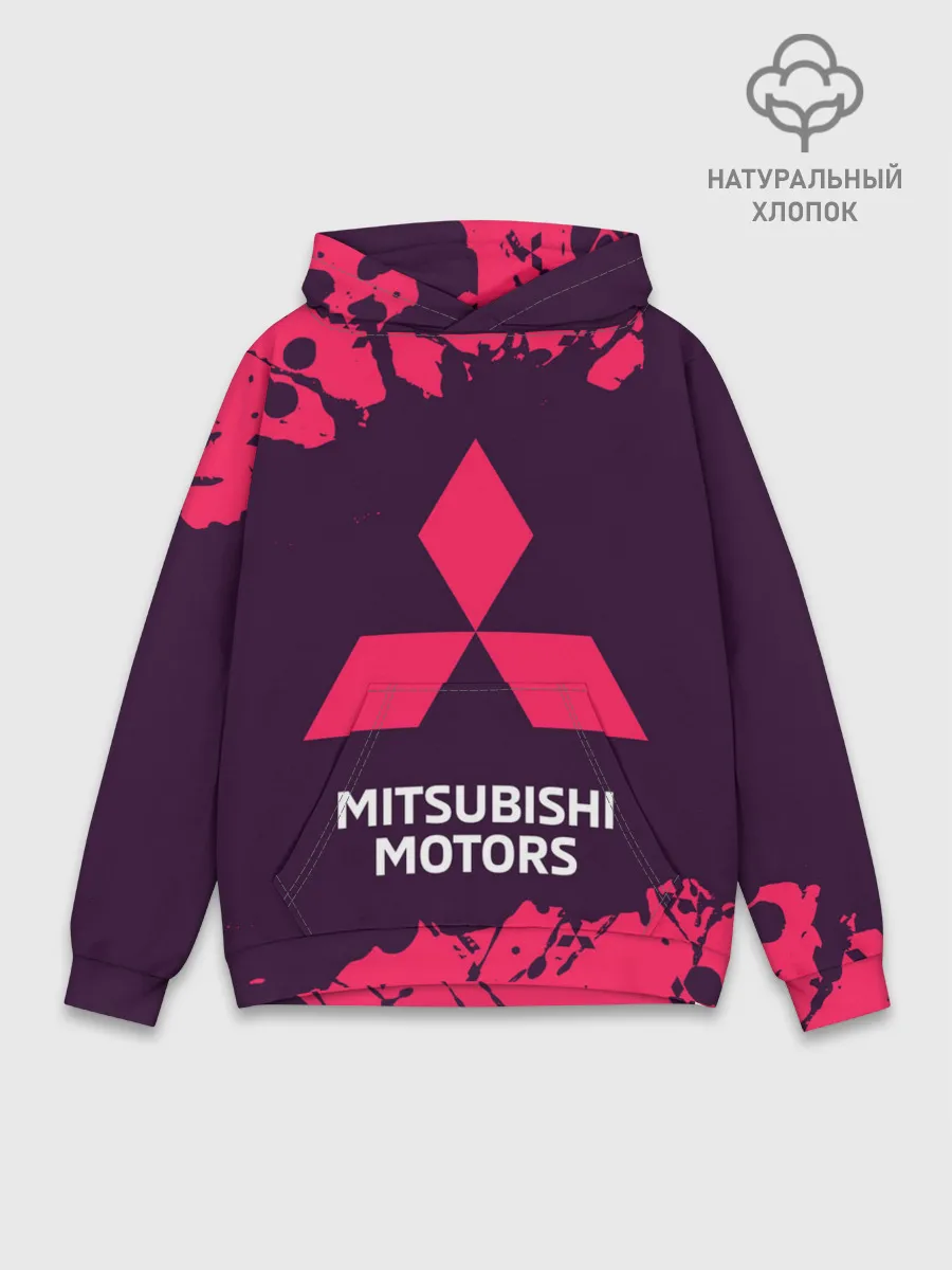 Худи мужской база хлопок / MITSUBISHI / МИТСУБИСИ