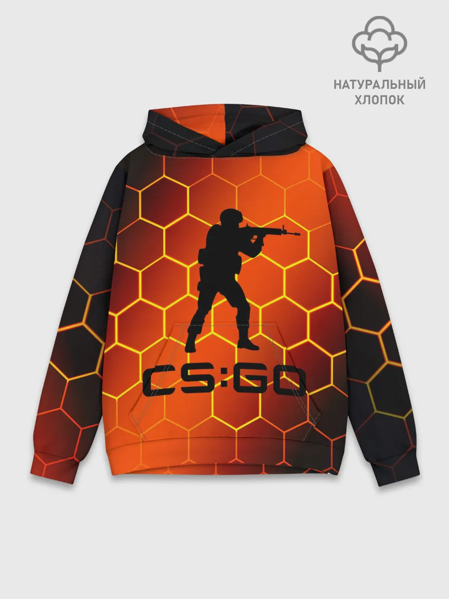 Худи мужской база хлопок / CS GO | КС ГО
