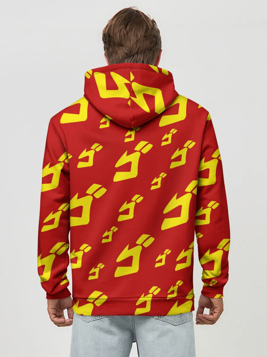 Худи мужской база хлопок / JoJo Bizarre Adventure