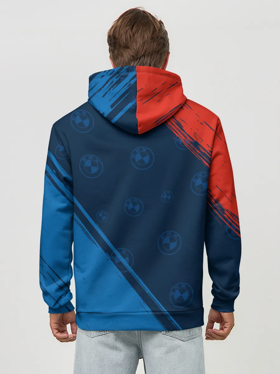 Худи мужской база хлопок / BMW / БМВ