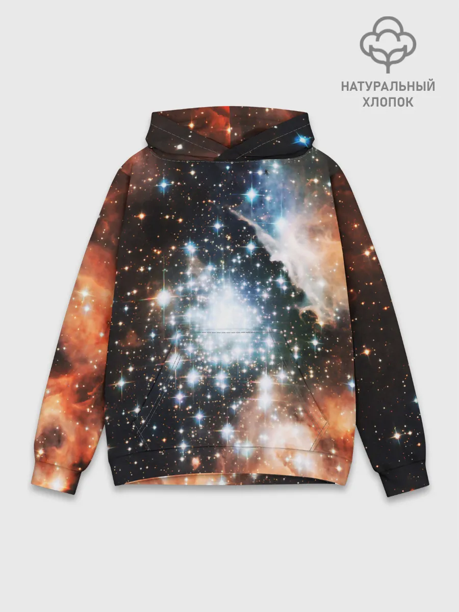 Худи мужской база хлопок / COSMO STAR