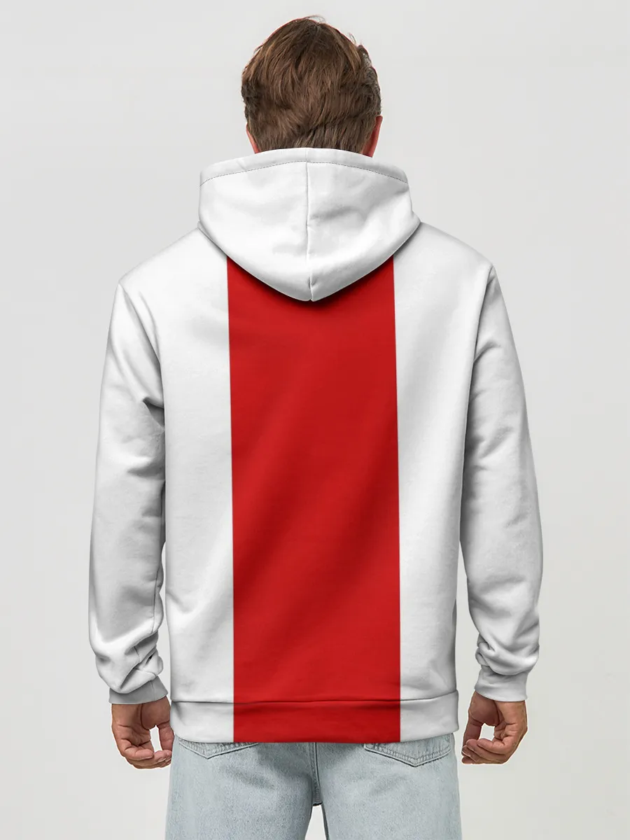 Худи мужской база хлопок / Флаг Беларуси