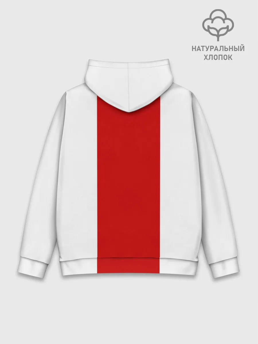 Худи мужской база хлопок / Флаг Беларуси