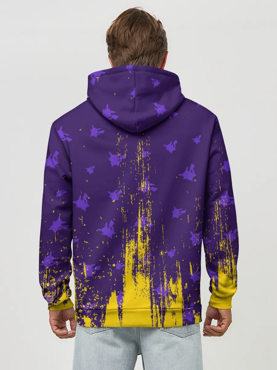 Худи мужской база хлопок / ПИКАЧУ / PIKACHU