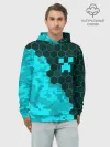 Худи мужской база хлопок / MINECRAFT / МАЙНКРАФТ