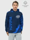 Худи мужской база хлопок / TOYOTA / ТОЙОТА