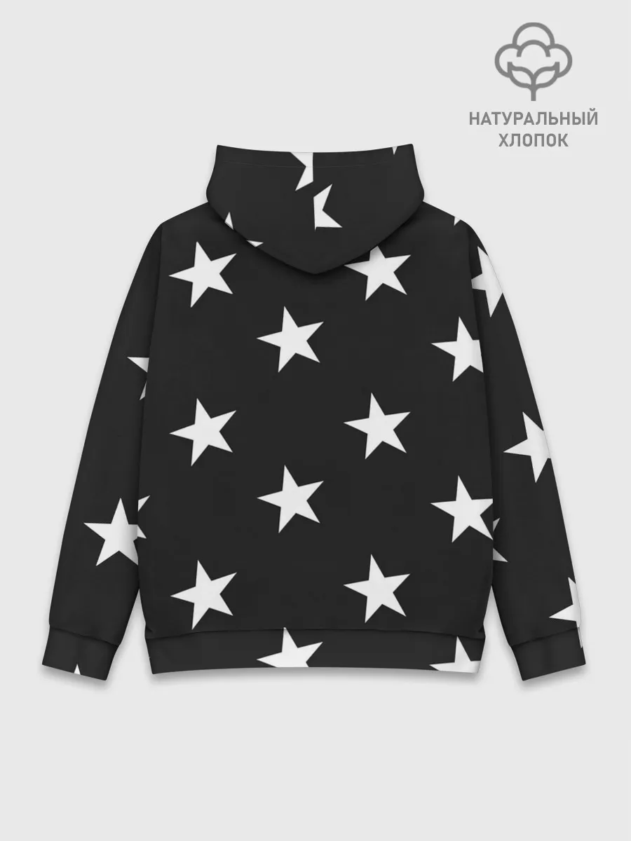 Худи мужской база хлопок / Звёзды