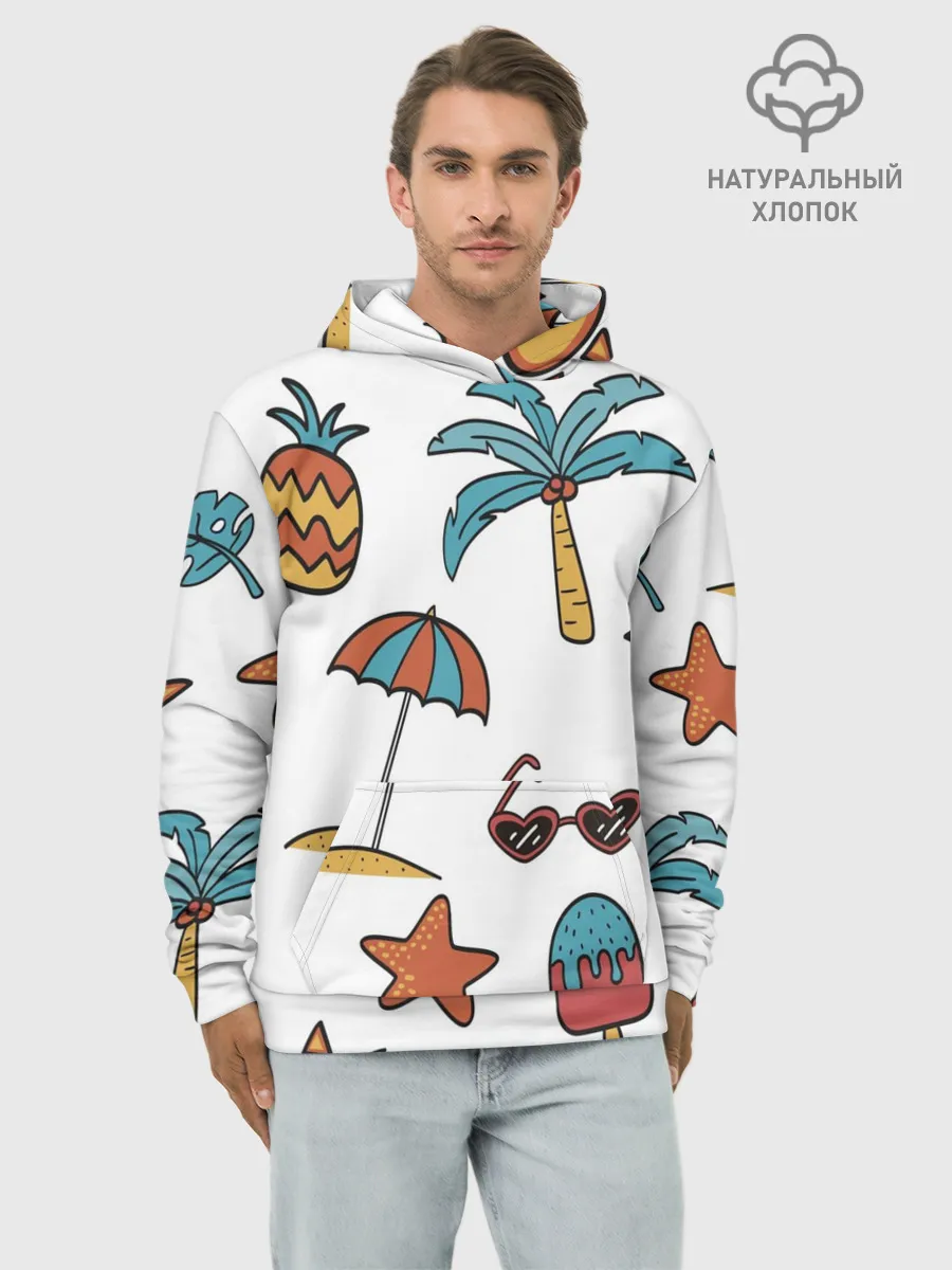 Худи мужской база хлопок / Отпуск