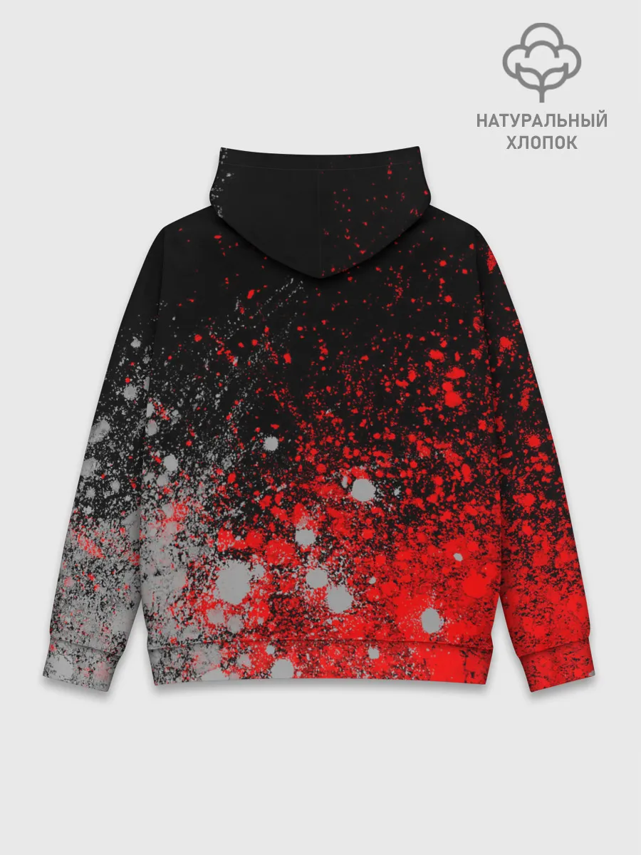 Худи мужской база хлопок / TOYOTA / ТОЙОТА