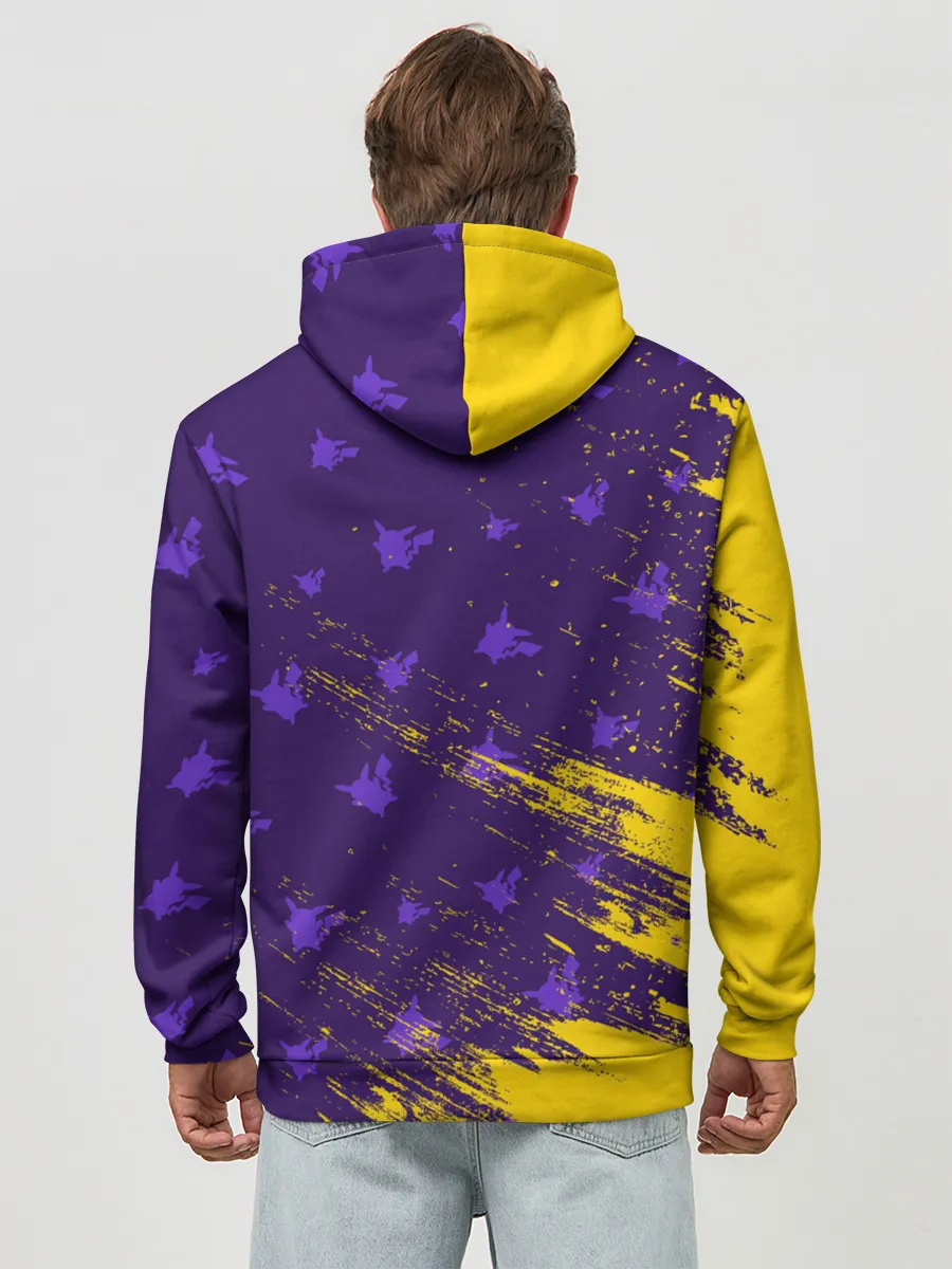 Худи мужской база хлопок / ПИКАЧУ / PIKACHU