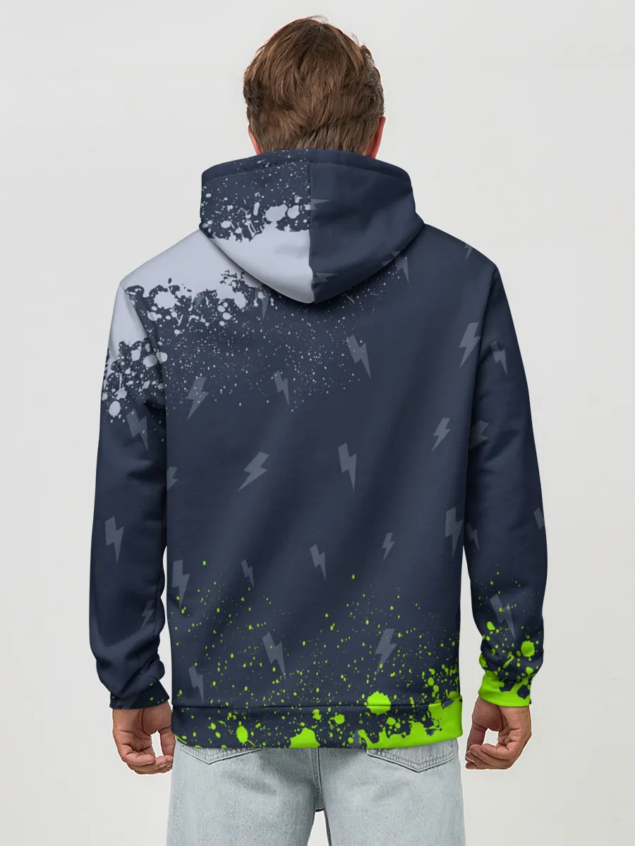 Худи мужской база хлопок / AC DС