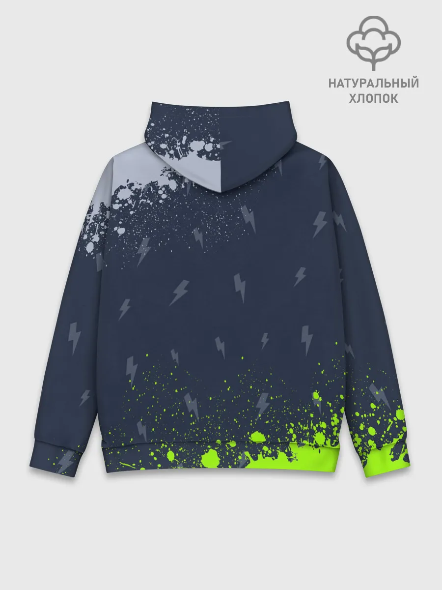 Худи мужской база хлопок / AC DС