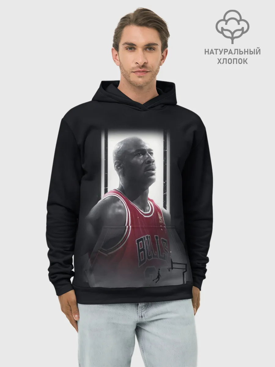 Худи мужской база хлопок / MICHAEL JORDAN