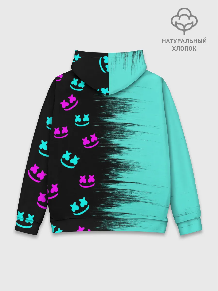 Худи мужской база хлопок / Marshmello