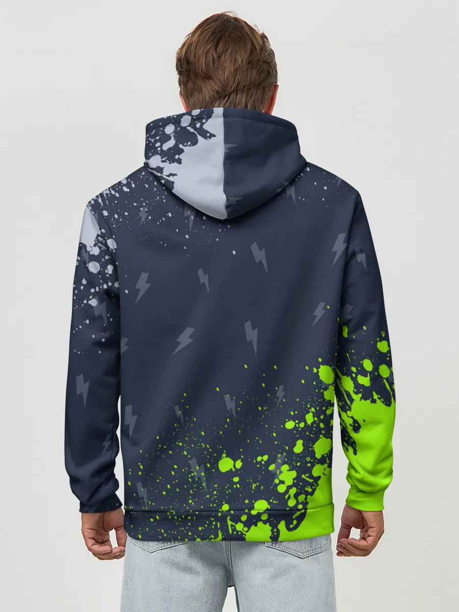 Худи мужской база хлопок / AC DС