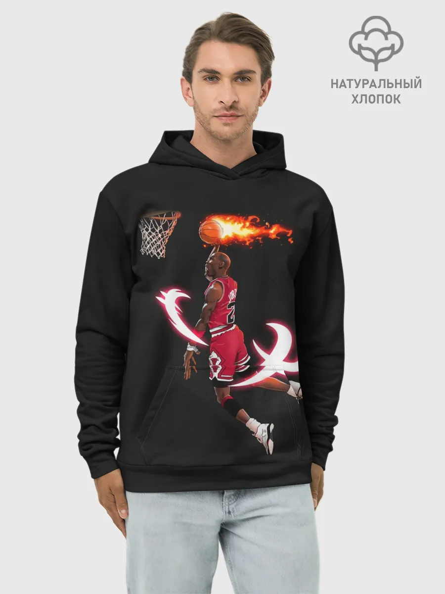Худи мужской база хлопок / MICHAEL JORDAN