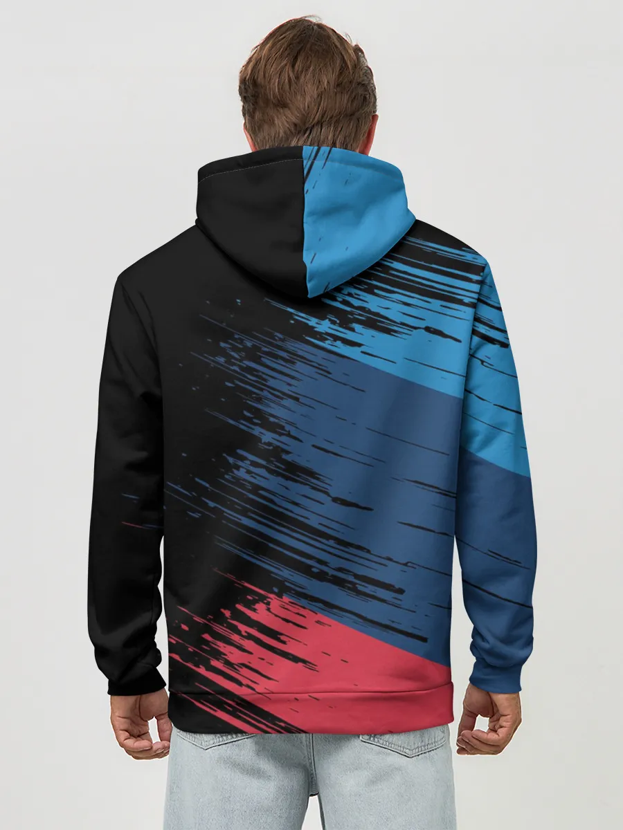 Худи мужской база хлопок / BMW