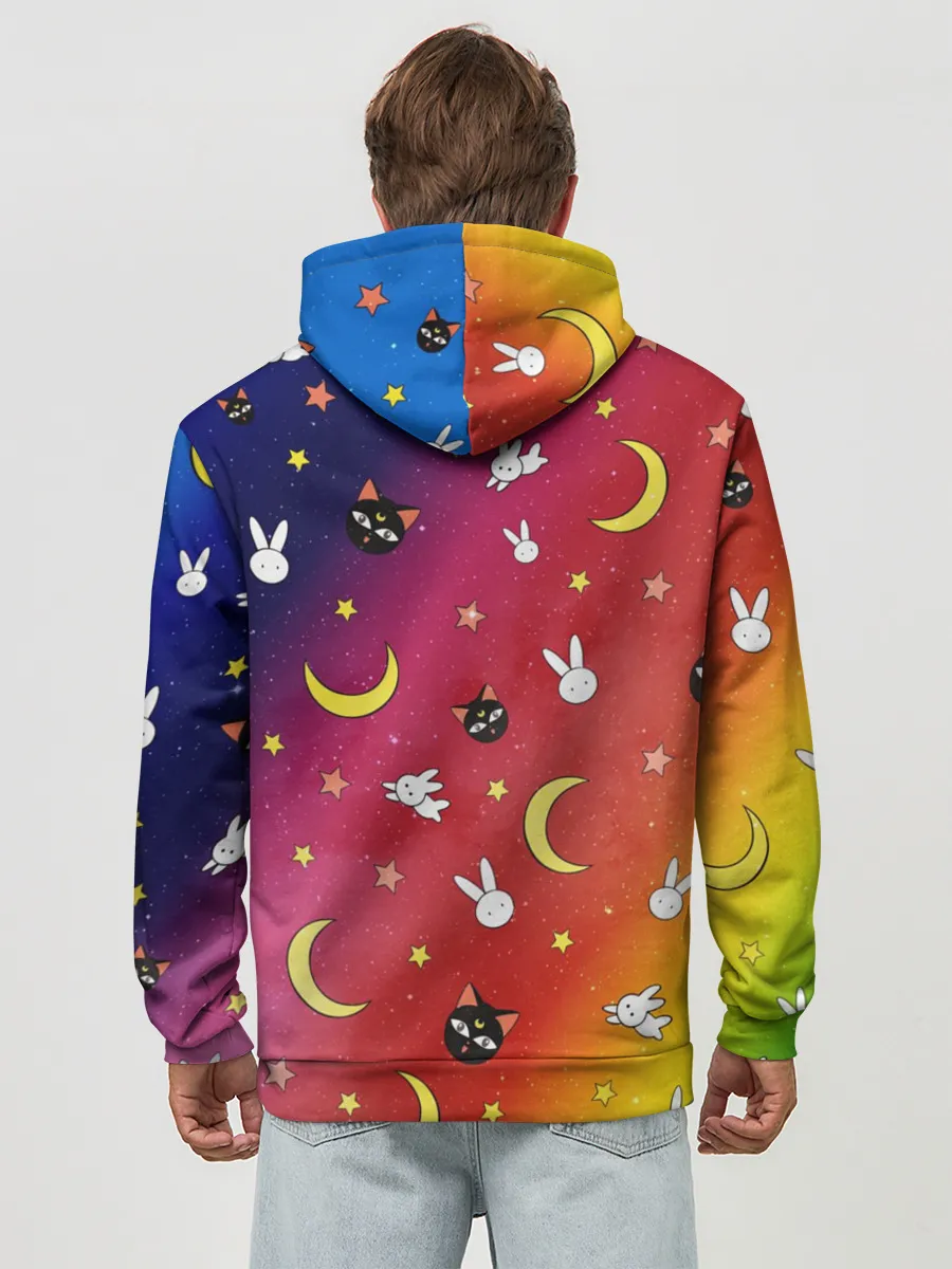 Худи мужской база хлопок / SAILOR MOON