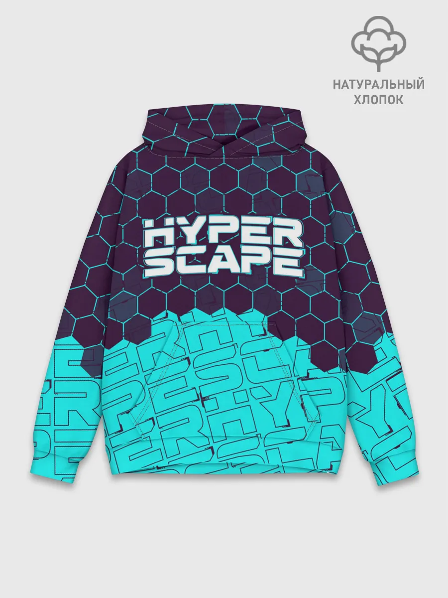 Худи мужской база хлопок / HYPER SCAPE / ХАЙПЕР СКЕЙП