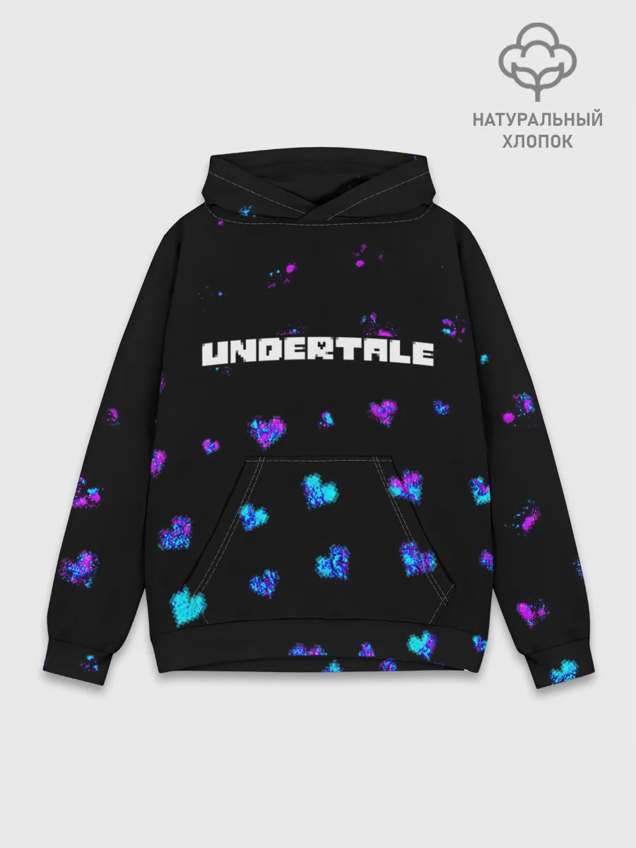 Худи мужской база хлопок / UNDERTALE / АНДЕРТЕЙЛ