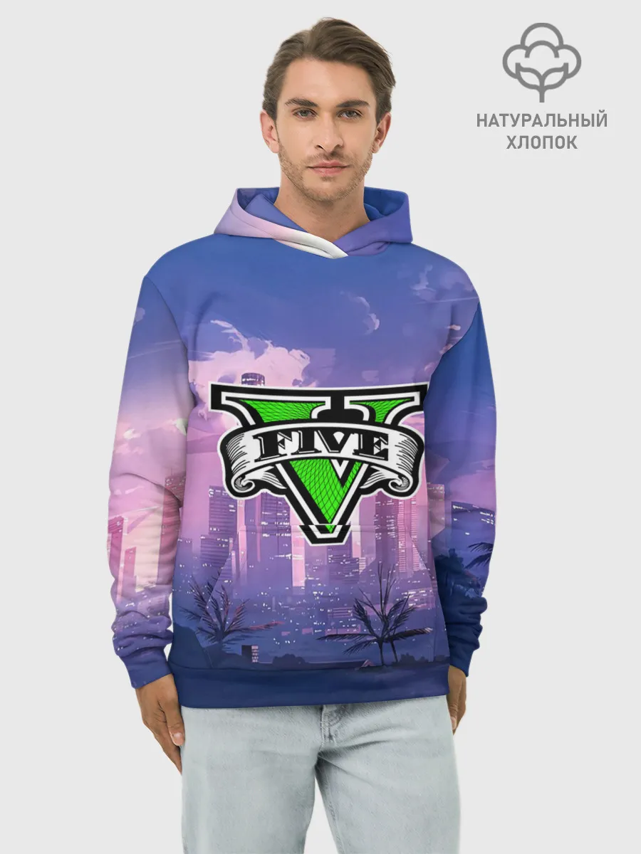 Худи мужской база хлопок / GTA