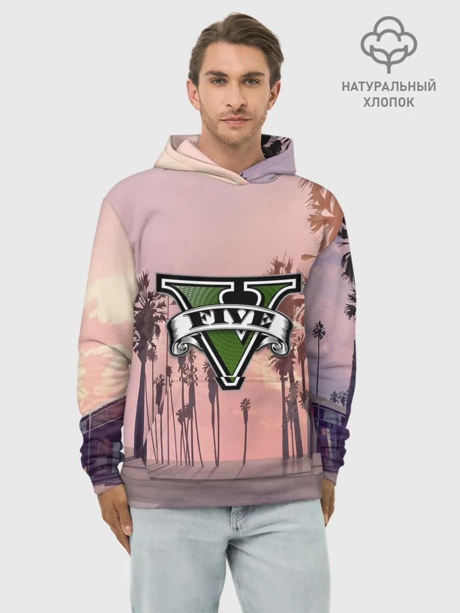 Худи мужской база хлопок / GTA