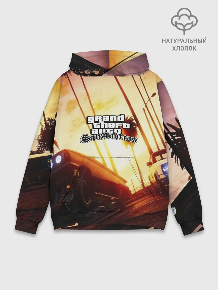 Худи мужской база хлопок / GTA