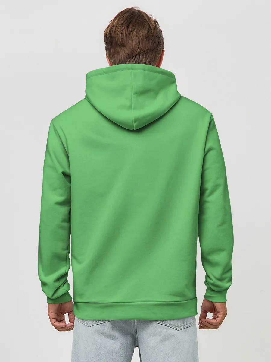 Худи мужской база хлопок / Удачливый лис