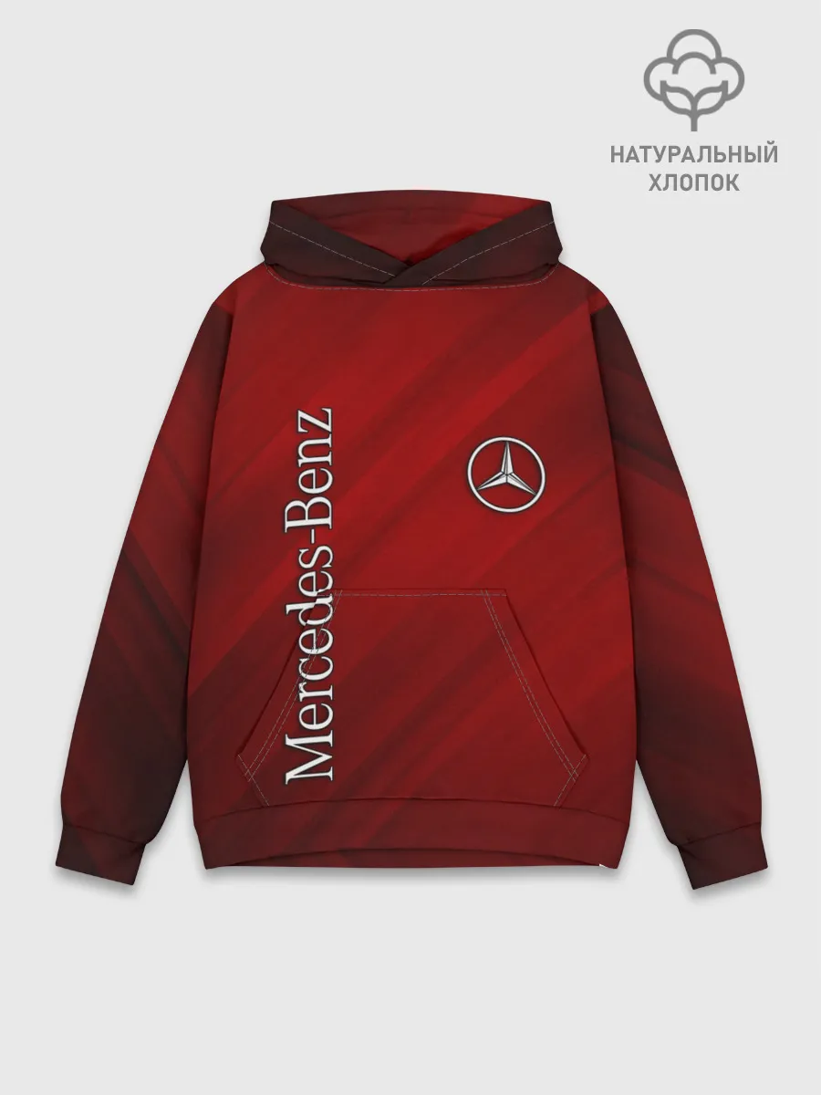Худи мужской база хлопок / MERCEDES