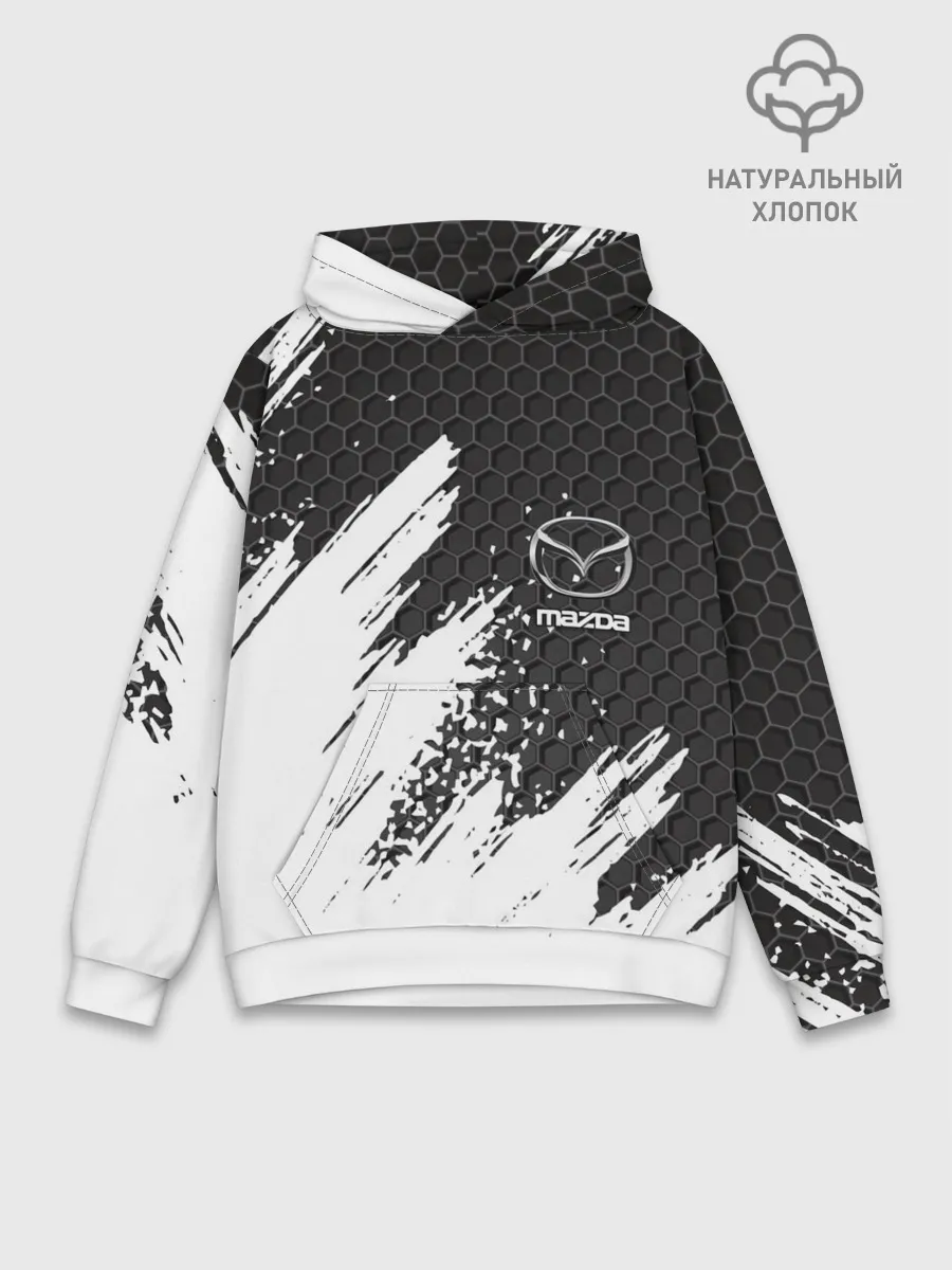 Худи мужской база хлопок / MAZDA