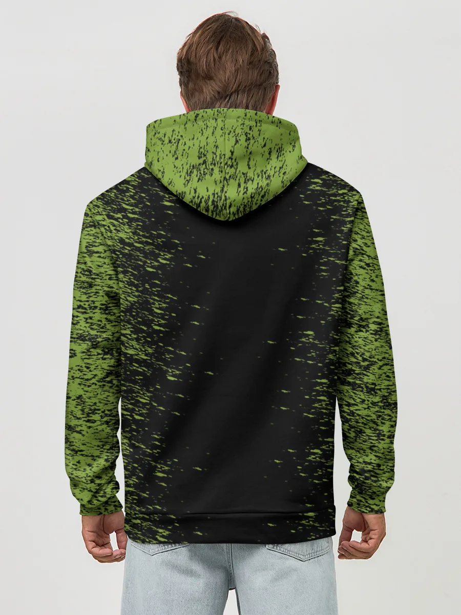 Худи мужской база хлопок / Авокадо