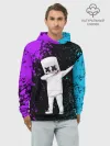 Худи мужской база хлопок / MARSHMELLO