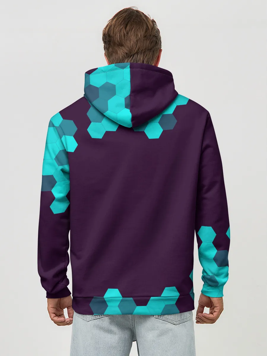 Худи мужской база хлопок / WARFRAME / ВАРФРЕЙМ